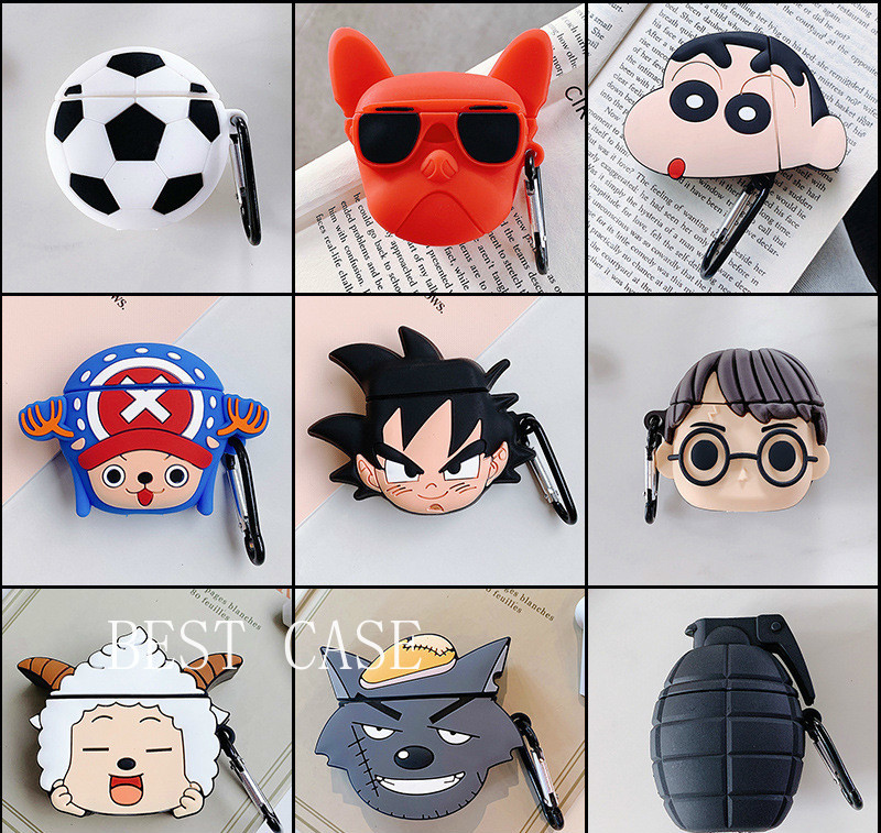 Vỏ Bảo Vệ Hộp Sạc Tai Nghe INPODS Cho Airpods 1 / 2 / Pro 12 / 12s