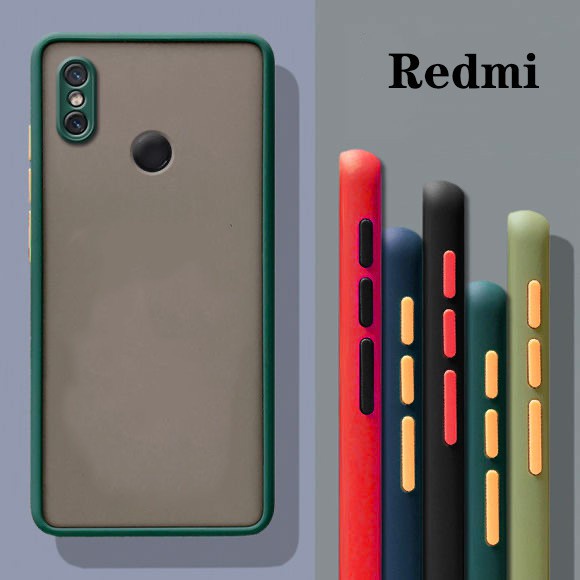 Ốp điện thoại chống sốc bảo vệ camera cho Xiaomi Redmi 12 12C A1 10C 10A Note 7 6 5 4 Pro 7A