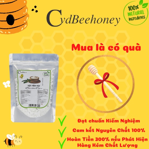 Tinh Bột Sắn Dây Nguyên Chất, Tăng Cường Đề Kháng , Sức Khỏe, Làm Đẹp CVDBEEHONEY 250g