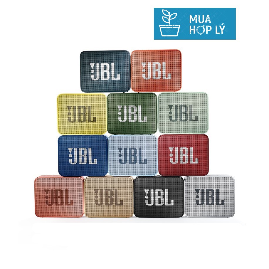 [THƯƠNG HIỆU LỚN] LOA BLUETOOTH JBL GO2 CHÍNH HÃNG + TẶNG KÈM TÚI ĐỰNG THỜI TRANG VÀ CÁP 3.5MM - HÀNG NHẬP KHẨU