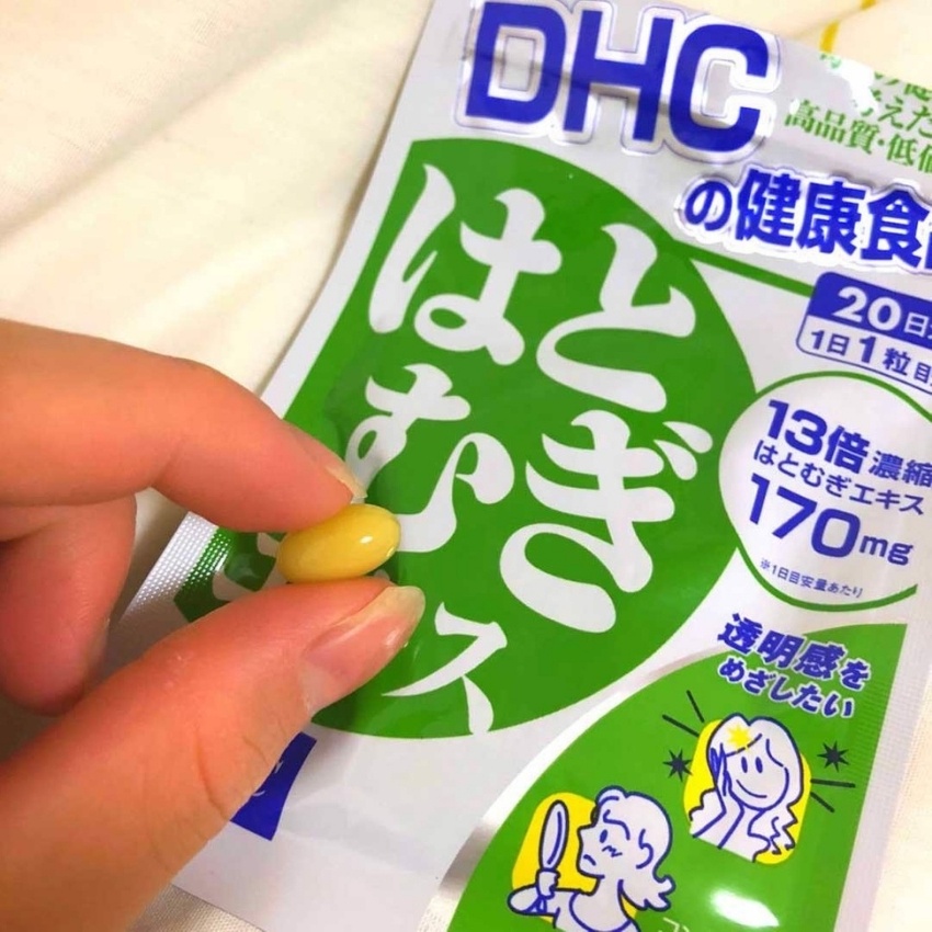 Viên Uống Trắng Da DHC Nhật Bản Chiết Xuất Hạt Coix Làm Trắng, Mịn Và Ngăn Ngừa Khô Nứt Da, Giàu Chất Dinh Dưỡng | Thế Giới Skin Care