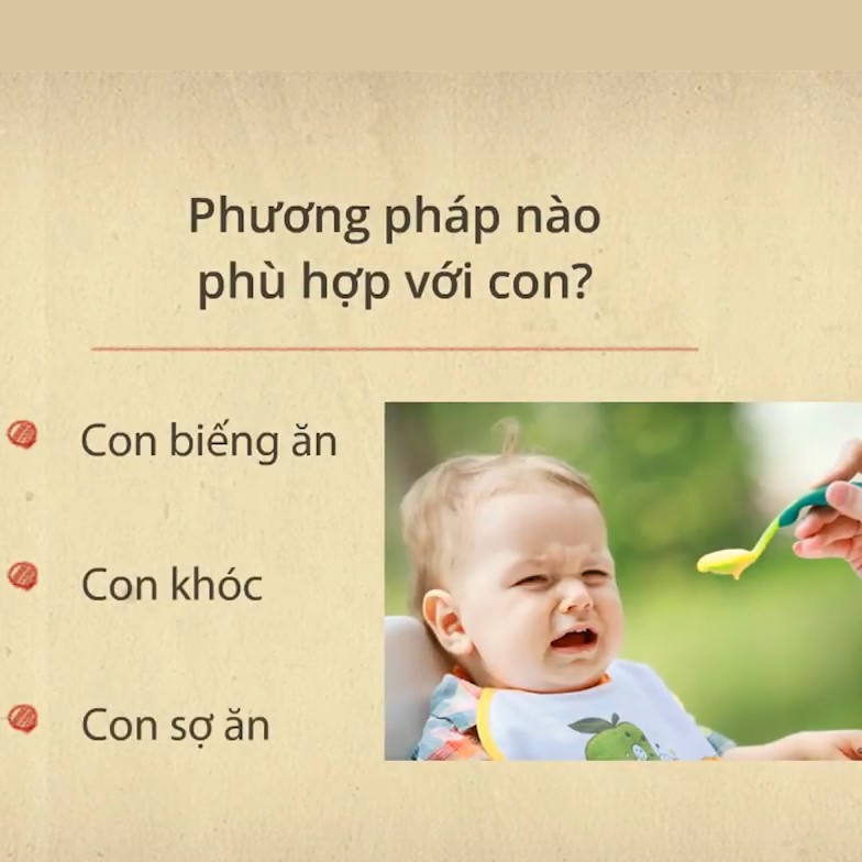 FULL khóa học NUÔI DẠY CON- Ăn dặm thật là vui