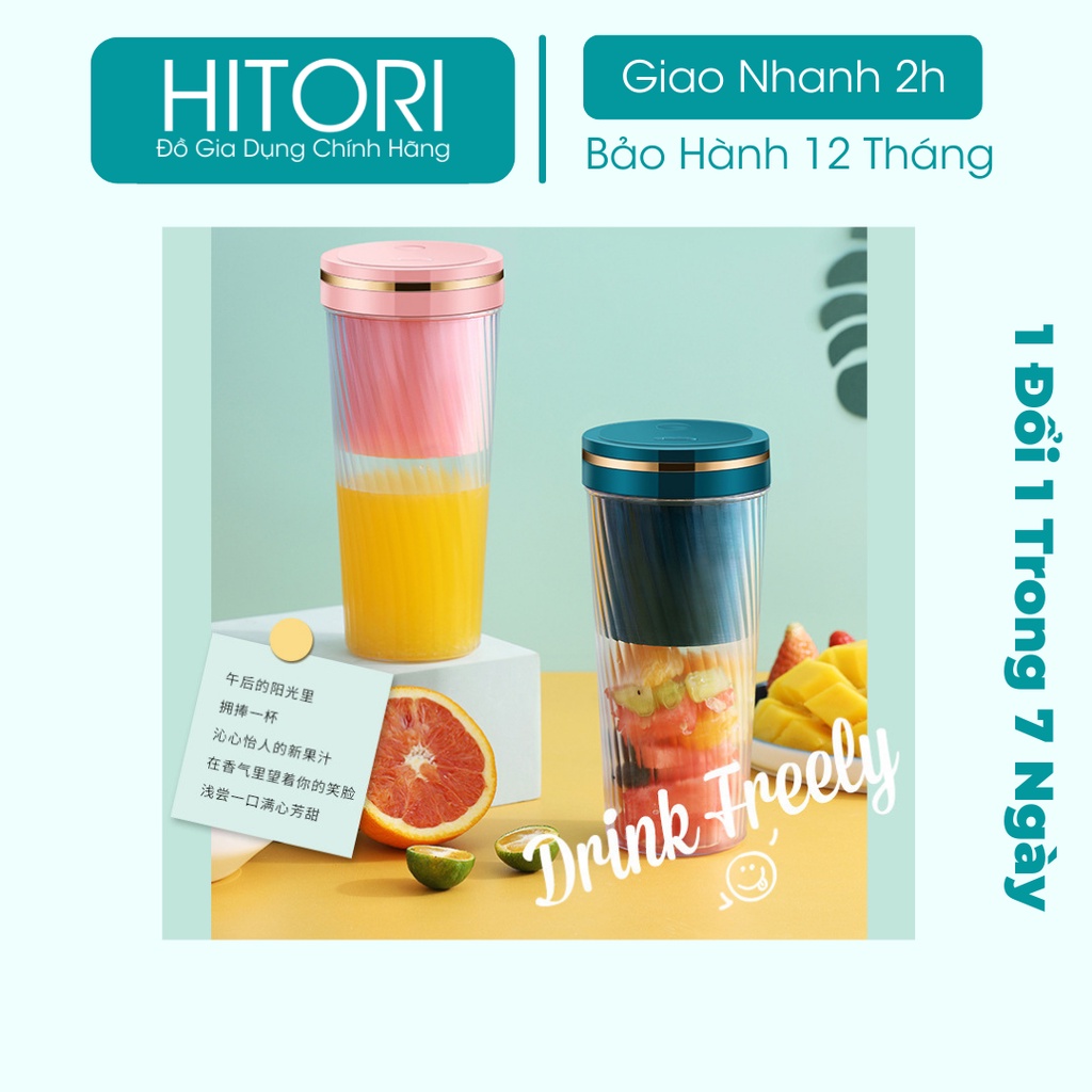 Máy xay sinh tố cầm tay Juicer Cup bảo hành 12 tháng, bản nâng cấp 2022 cực khỏe