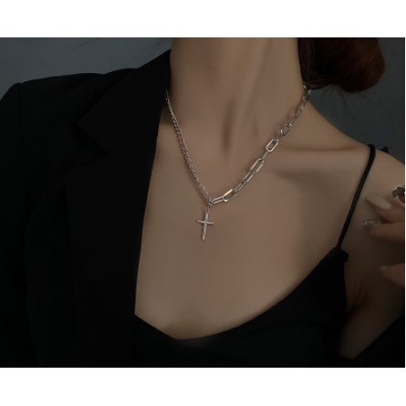 Dây chuyền chữ thập phong cách HQ Shop Phụ Kiện Tiên Tiên