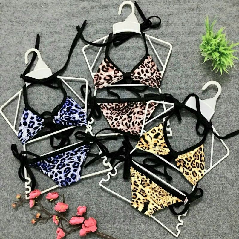 Bikini 2 mảnh cho bé - Đồ bơi bé gái họa tiết  6ky - 22ky