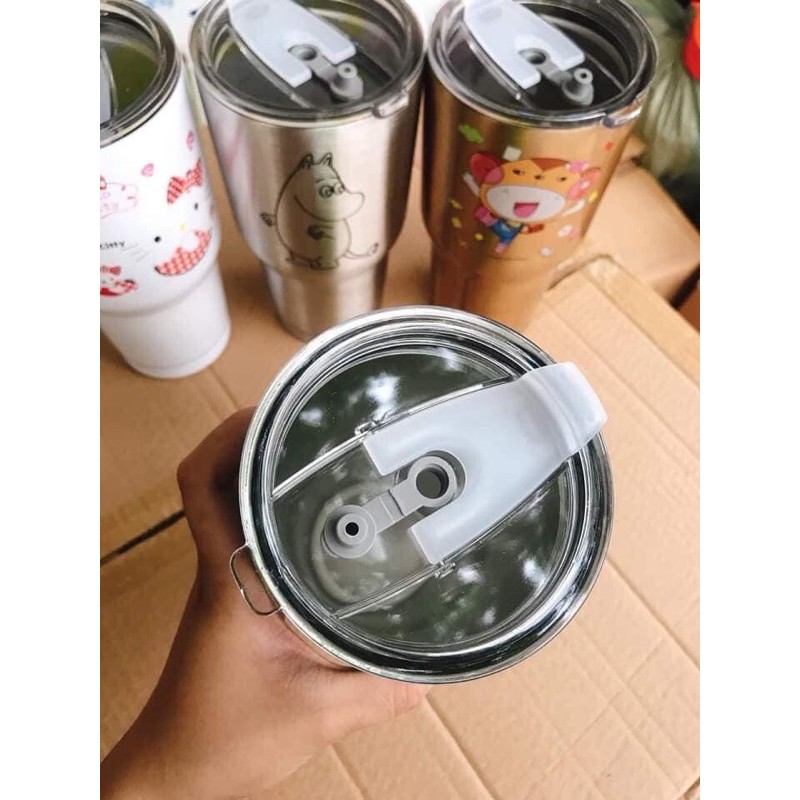 Cốc giữ nhiệt Thái Lan 900ml có tặng kèm ống hú | BigBuy360 - bigbuy360.vn