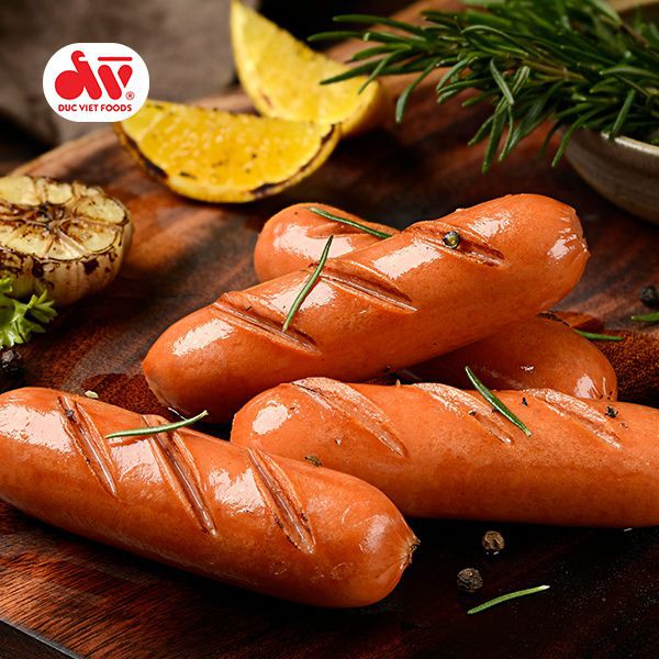 Xúc Xích Đức Việt Dòng Romas | Xúc Xích Rán | Xúc Xích 10 Chiếc