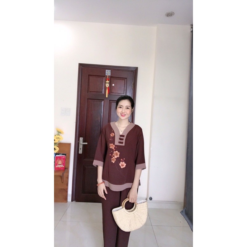 Áo Lam Đi Chùa # BÀ LAI 3 NÚT THẮT VẢI ĐŨI GIÁ RẺ VÔ ĐỊCH