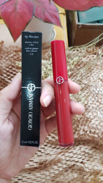 {Bill+ Clip} SON Giorgio Armani Lip Maestro màu 400 205 415 | BigBuy360 - bigbuy360.vn