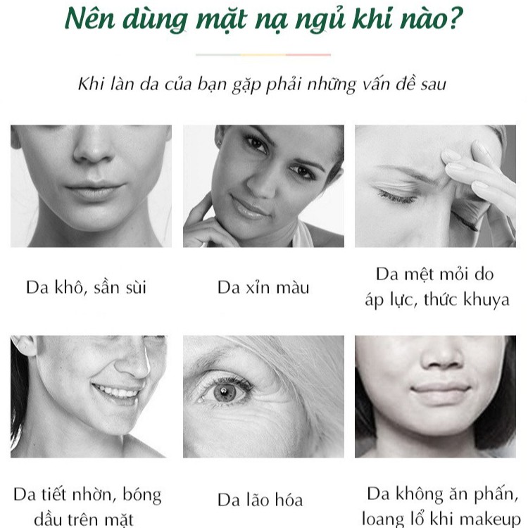 Mặt Nạ Ngủ Dạng Gel Collagen Giúp Nâng Cơ Trắng Sáng Yanjiayi 4ml (Bán 1 Miếng)