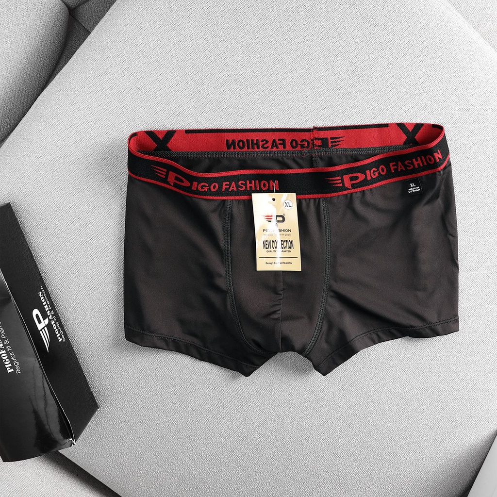 [Mã LTBAUAB19 giảm 7% đơn 99K] Quần lót boxer nam thông thoáng cao cấp Pigofashion QLPG03 nhiều màu
