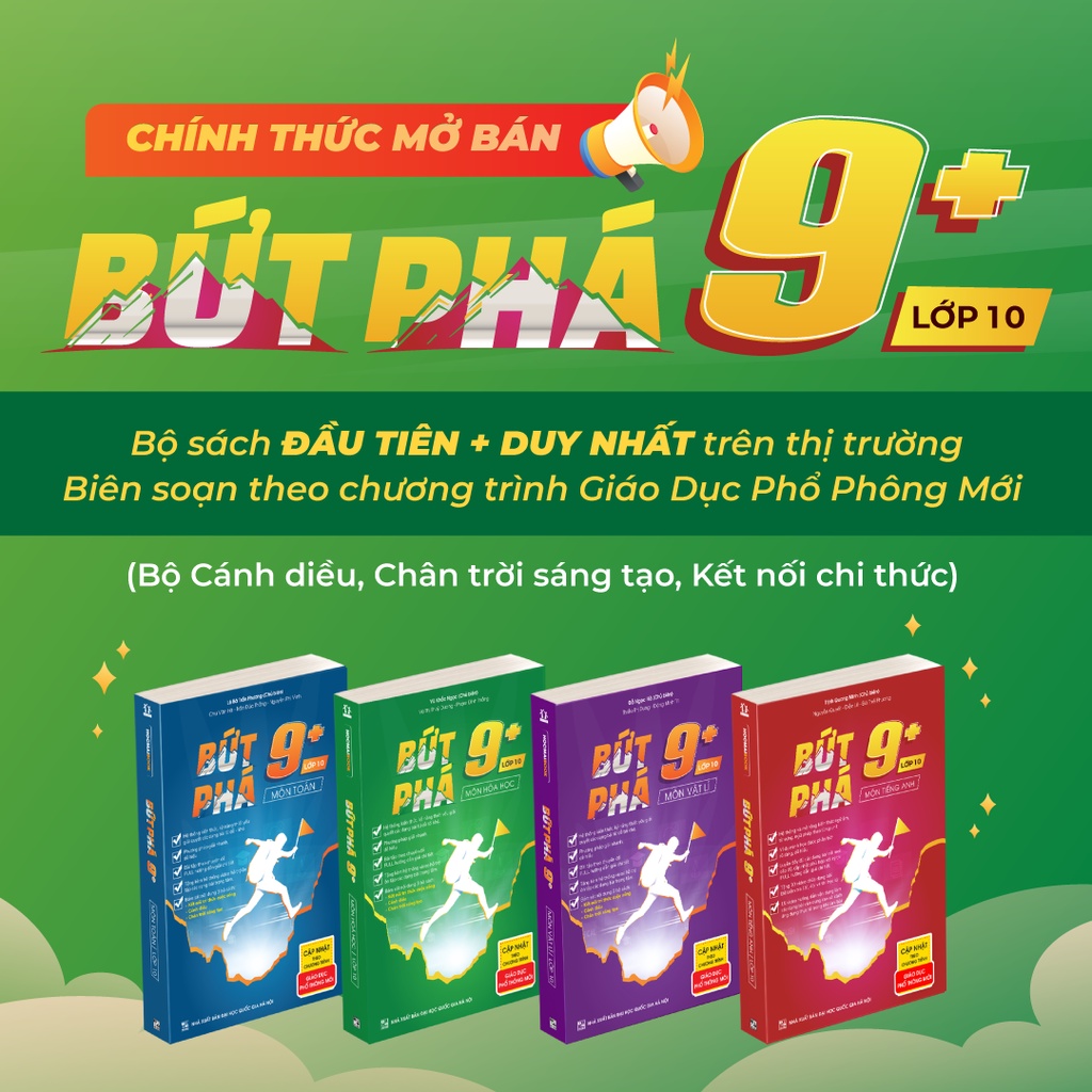 Sách - Bứt phá 9+ môn Vật lí lớp 10