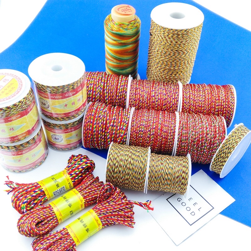 Dây chỉ ngũ sắc tết vòng tay - Hàng loại I