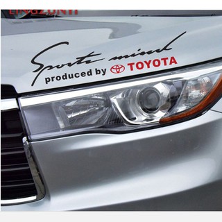 Combo 2 Tem dán Sport trang trí cho ô tô Toyota