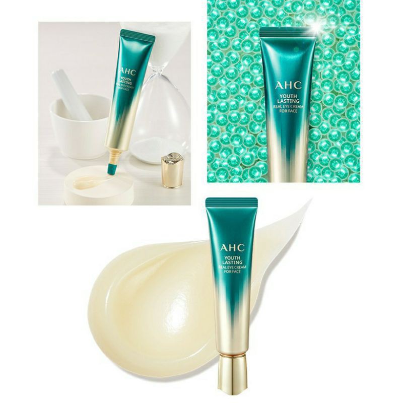 Kem mắt [Hết thâm quầng mắt 100%_Hàng Auth] Kem mắt AHC Ageless Real Eye Cream For Face [Hot New] | BigBuy360 - bigbuy360.vn