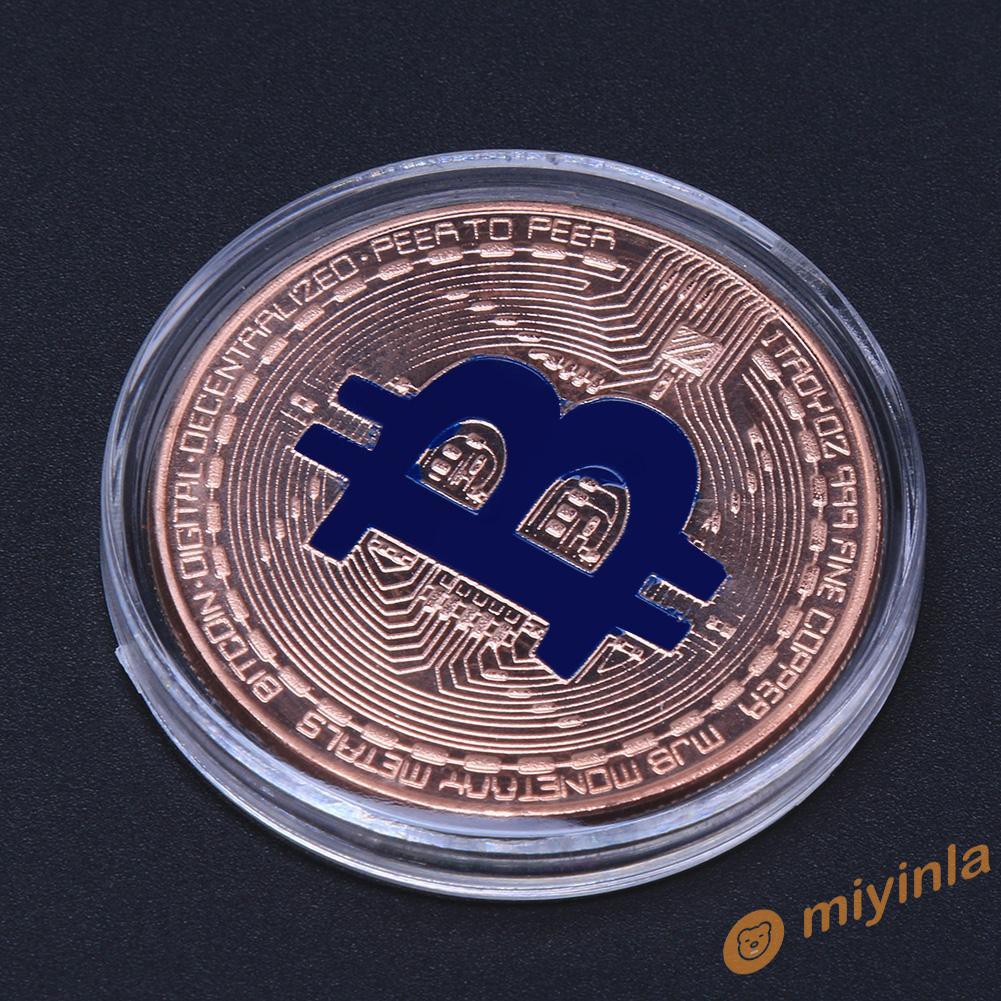 Đồng Tiền Bitcoin Mạ Đồng