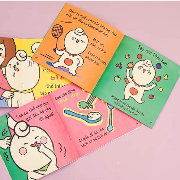 Sách Ehon Kĩ Năng Sống: Miu Bé Nhỏ  Cho bé 3-6 tuổi  Hải Anh Books