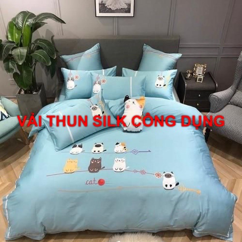 VẢI LÓT THUN SILK KHỔ 1M5 ( LOẠI DÀY - BẢNG MÀU 2 )-DÒNG VẢI THÔNG DỤNG