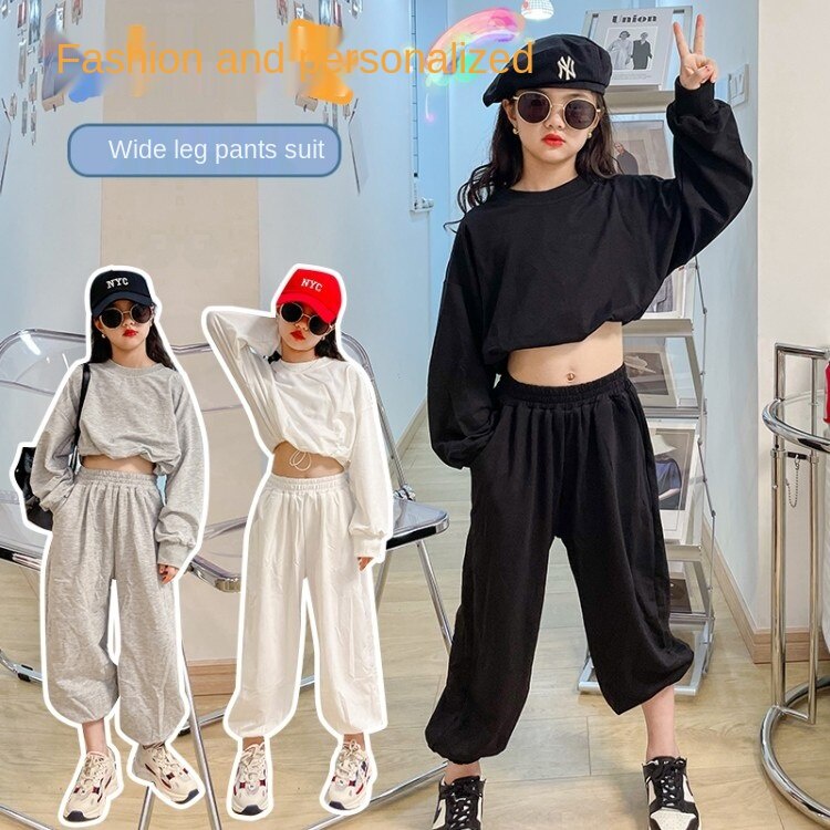 Set Đồ Thể Thao Gồm Áo Sweater Và Quần Dài Thời Trang Mùa Thu 2021 Cho Bé Gái 4 5 6 7 8 9 10 11 12 13 14 15 Tuổi