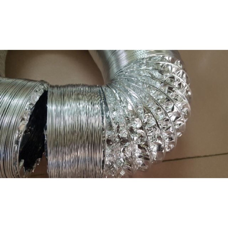 Ống hút mùi nhà bếp phi 110 chất liệu inox và bạc cao cấp