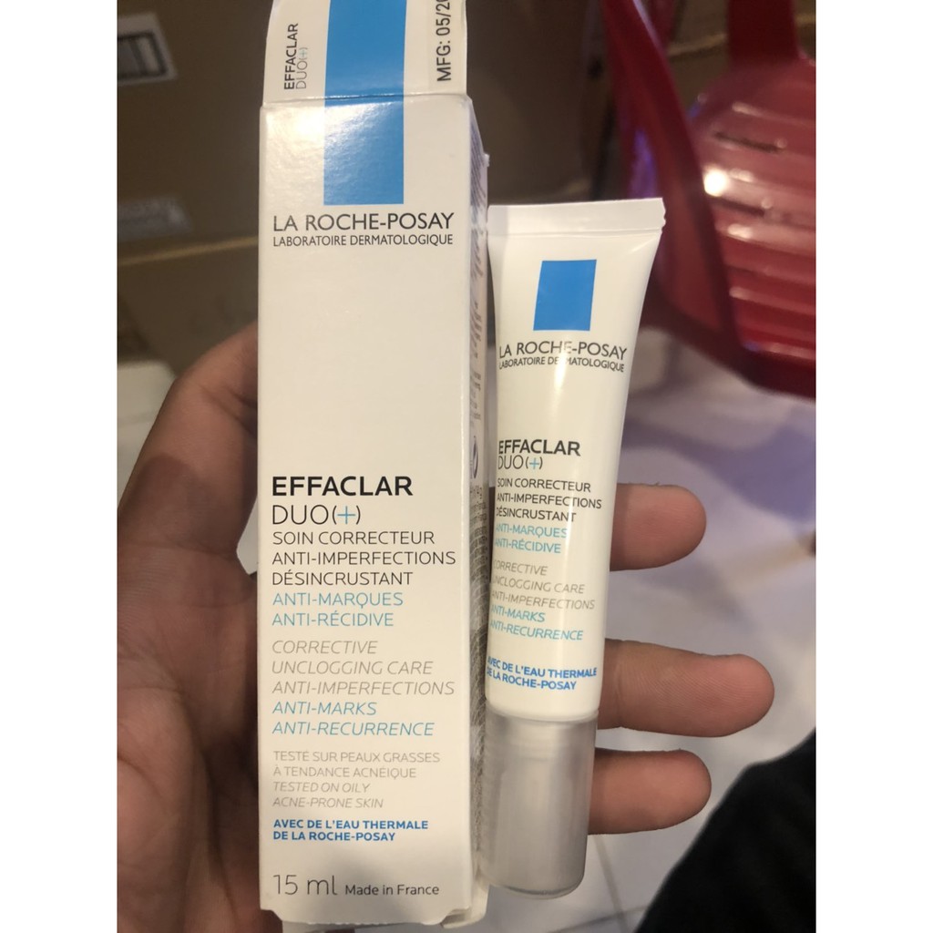 Kem chấm mụn Laroche Posay Effaclar Duo+ 15ml