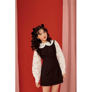 Đầm suông doll phối xô thêu✨🌟