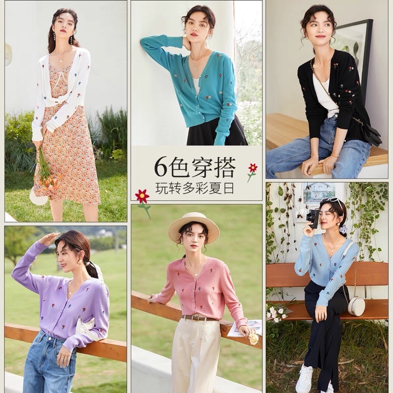 Áo len hồng Eifini