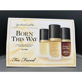 Mẫu thử/Sample Kem nền Too Faced Born This Way