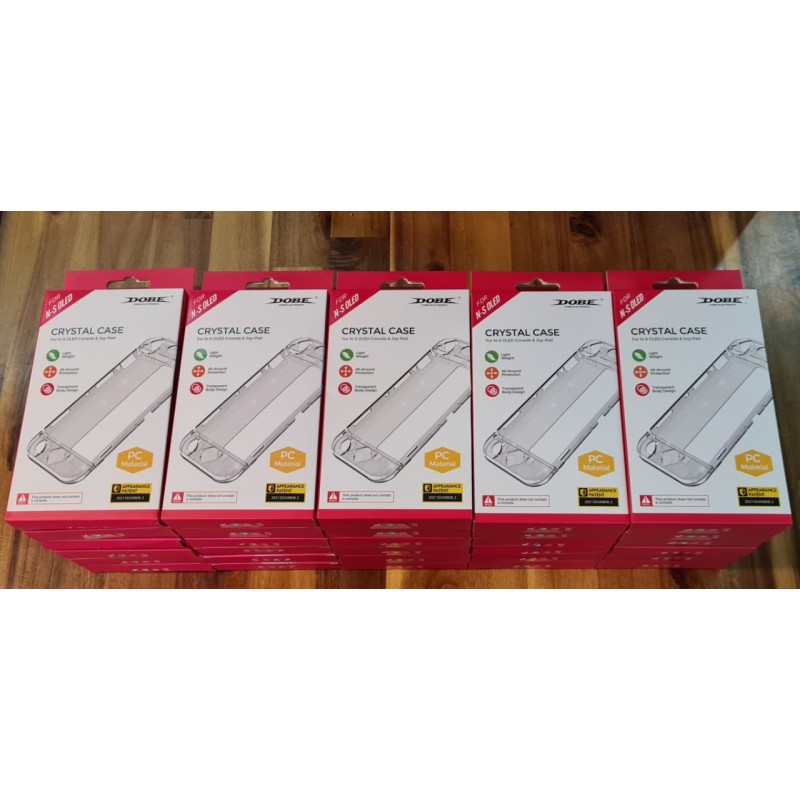 VỎ NHỰA CỨNG CRYSTAL CASE CHÍNH HÃNG DOBE DÀNH CHO MÁY NINTENDO SWITCH OLED TNS-1133B