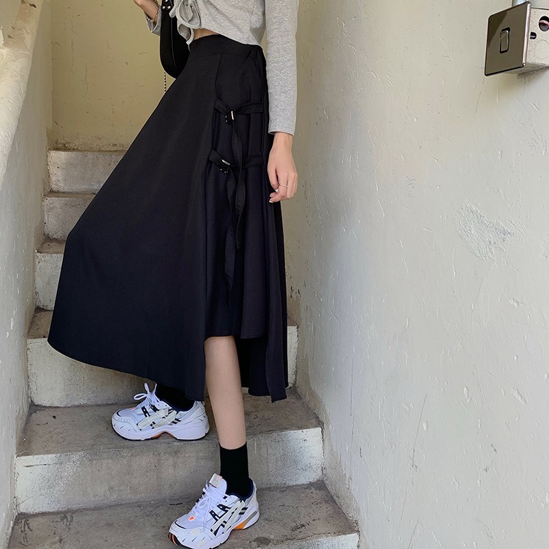 [Bán chạy] Chân váy Midi dài Ulzzang Quảng Châu VVD15 | BigBuy360 - bigbuy360.vn