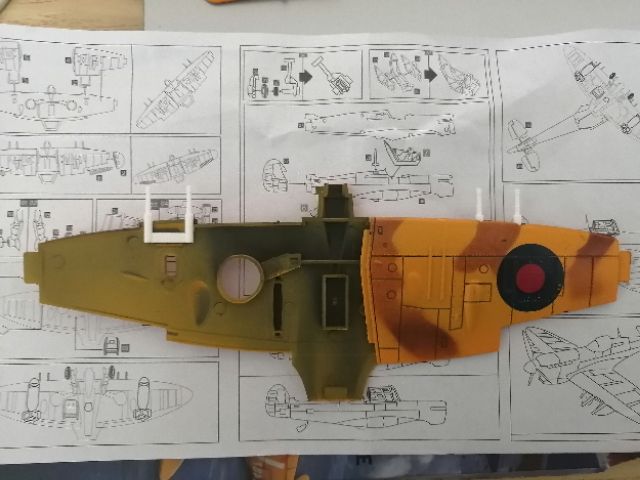 Bộ mô hình tự lắp ráp (DIY) - Máy bay Supermarine Spitfire BR487 - Tỷ lệ 1:48