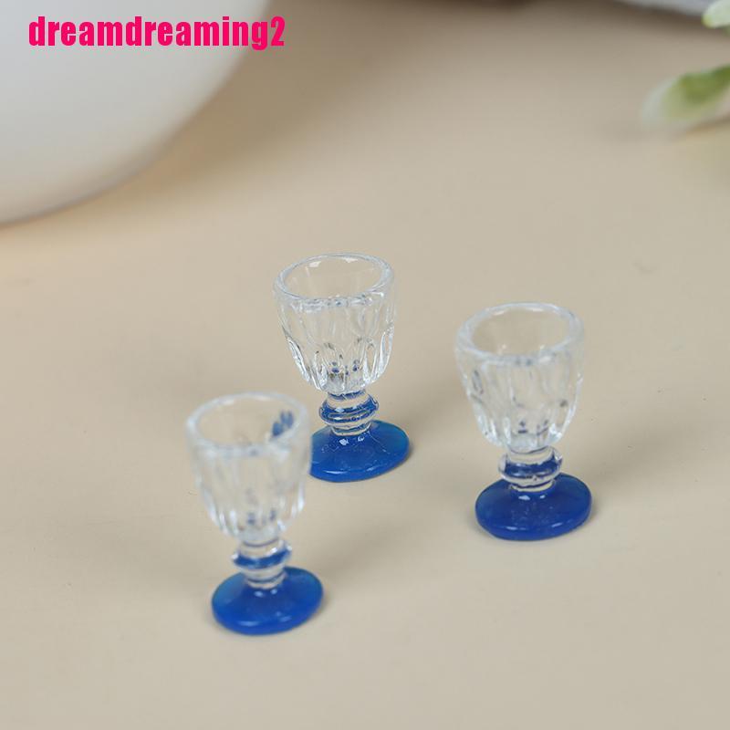 Set 4 ly uống rượu mini trong suốt tiện dụng cho gia đình