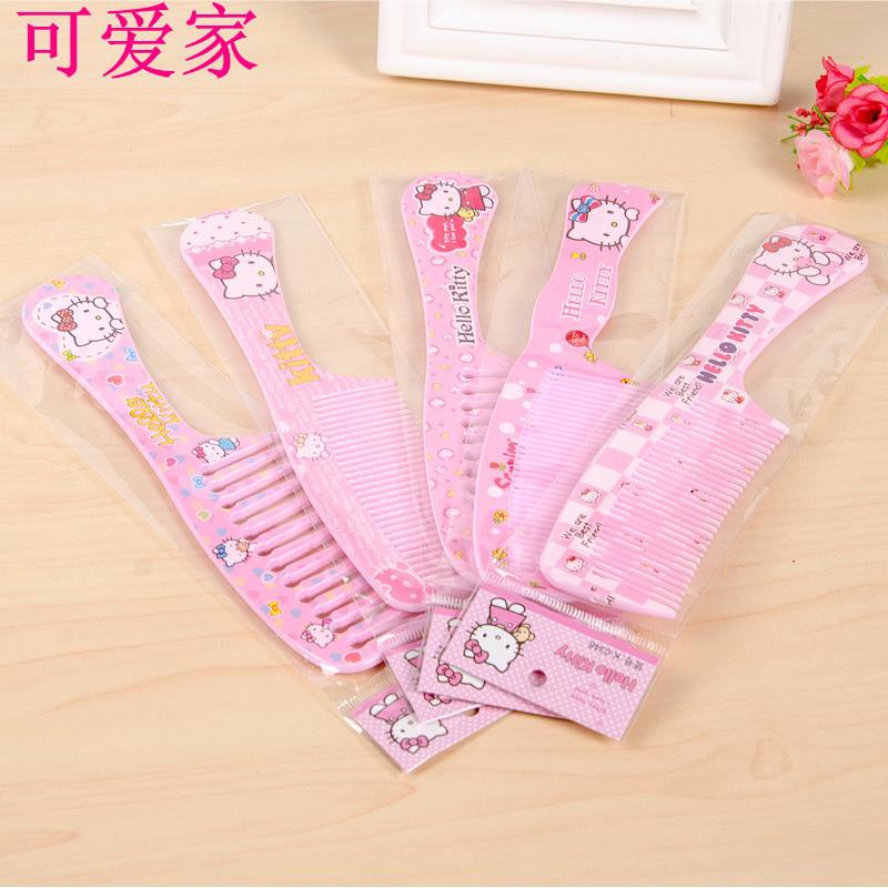 ❤Lược Chải Tóc Thiết Kế Hình Hello Kitty Dễ Thương Dành Cho Nữ