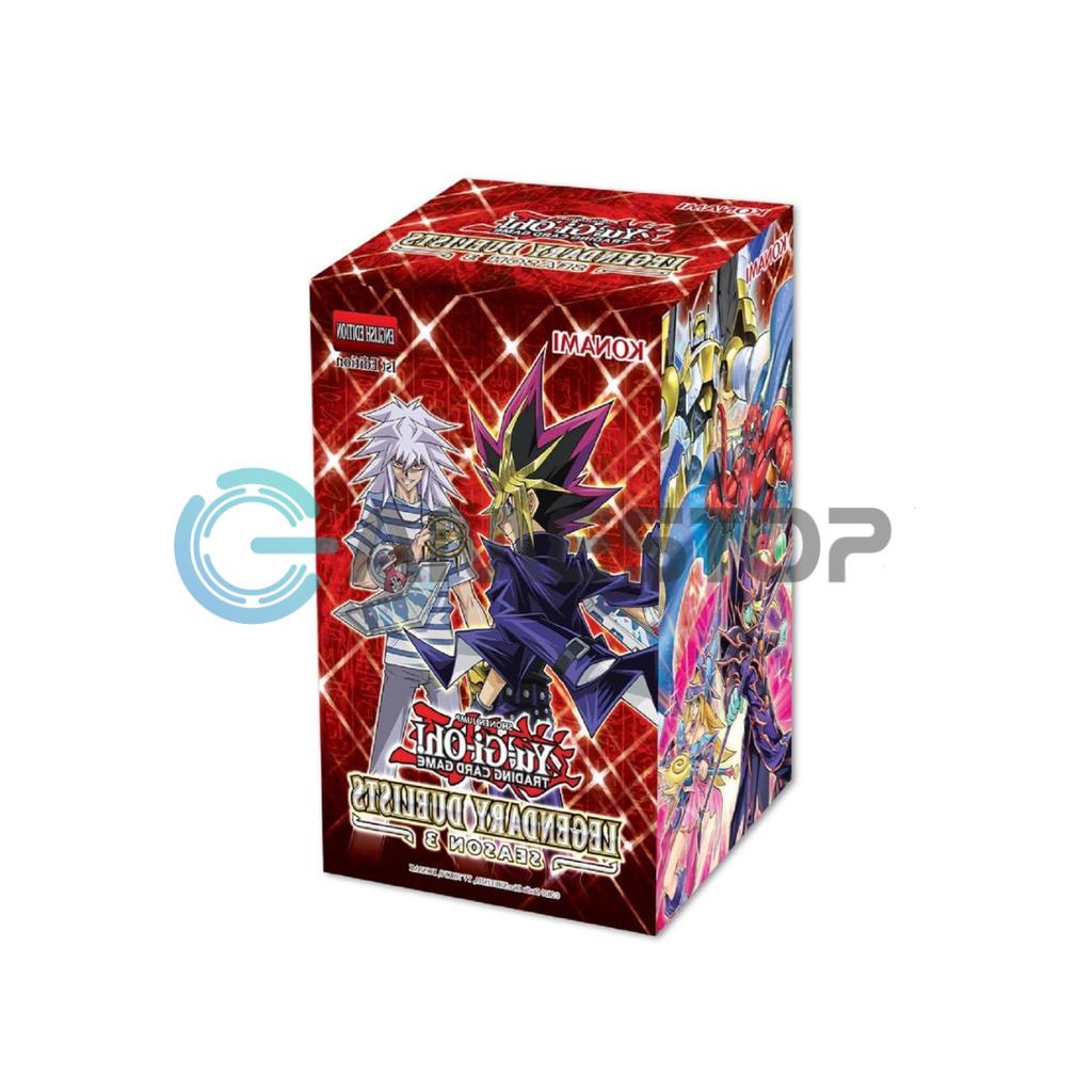 Thẻ bài YuGiOh TCG Legendary Duelists Season 3 Box 1st Edition Build Deck Konami phiên bản tiếng Anh YGTCGBOOB25