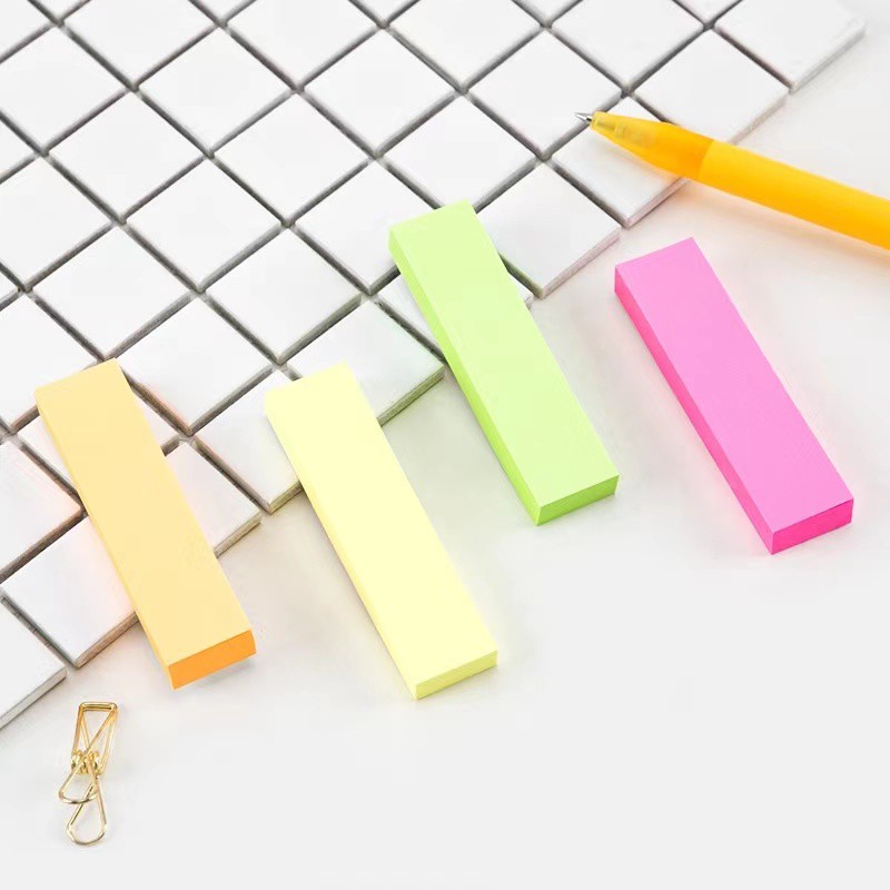 Giấy note 4 màu dọc GuangBo ZGT9372