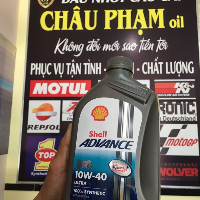 Nhớt Shell Advance Ultra 10w40 Italia