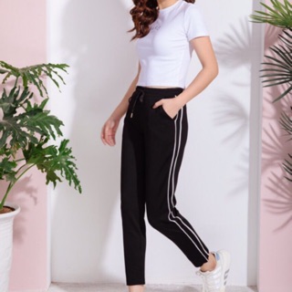 Quần jogger 2 sọc nhí, chất mỳ Hàn cao cấp