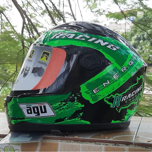 Agu Racing Tem Xanh Lá