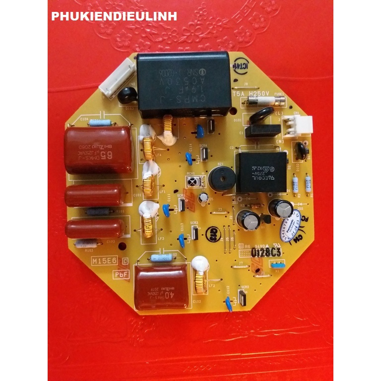 BO VỈ MẠCH QUẠT TRẦN 5 CÁNH KDK F60WS , PANASONIC F-60WWK CHÍNH HÃNG