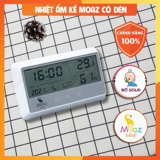 Nhiệt ẩm kế đo nhiệt độ và độ ẩm phòng cho bé chính hãng Moaz Bébé