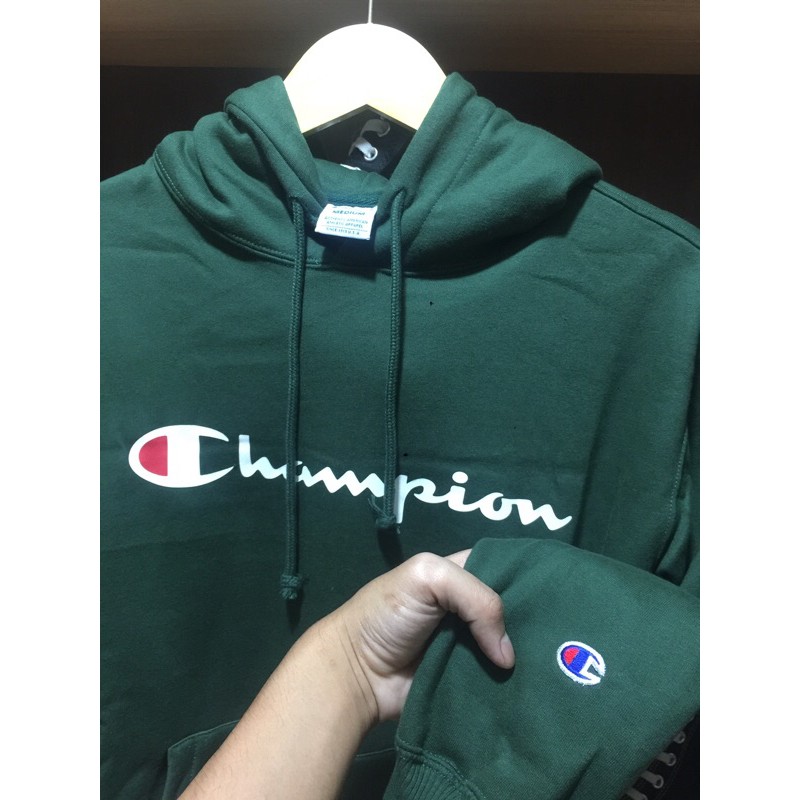 Áo Hoodie In Chữ Champion 100% Chính Hãng Phong Cách Nhật Bản