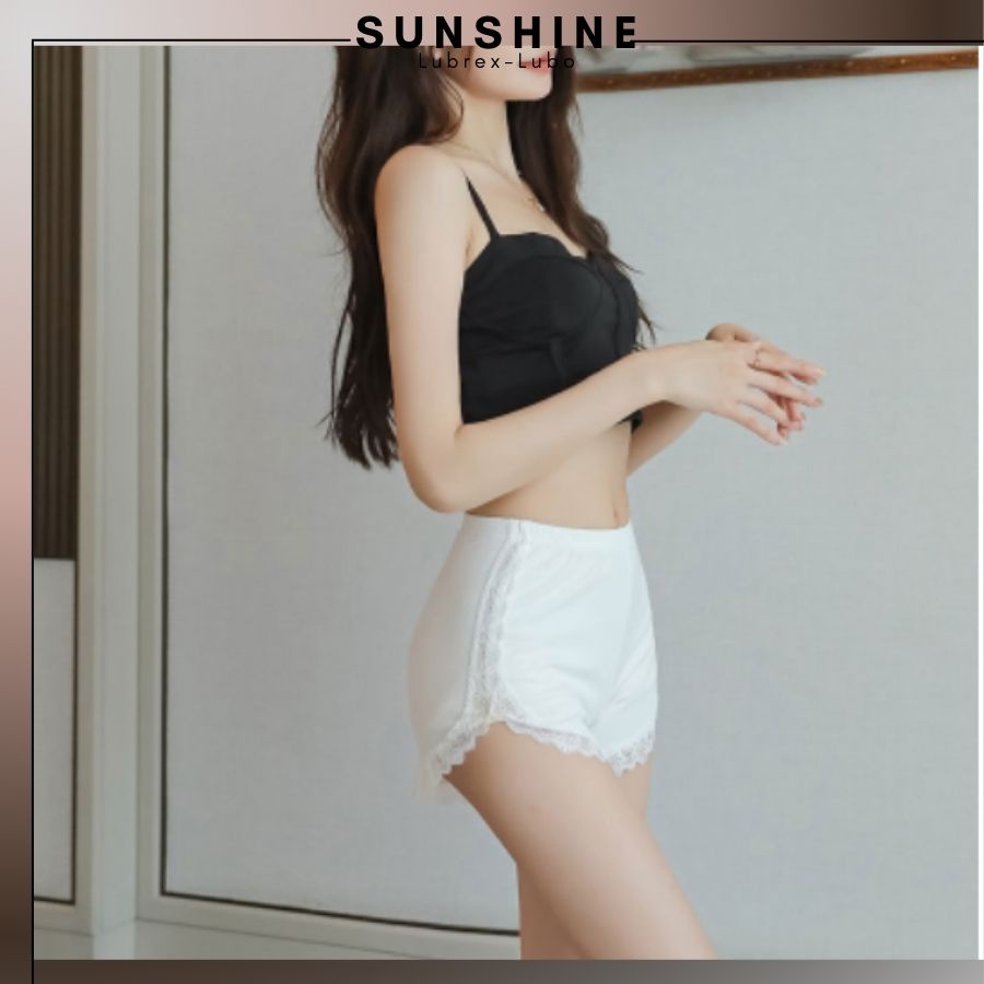 Quần sort nữ mặc nhà mặc tập thể dục cotton mềm mát ôm sát cao cấp-Sunshine