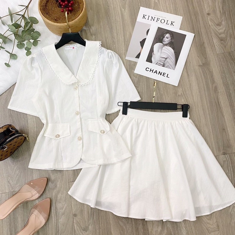 SÉT VÁY GIẢ VEST