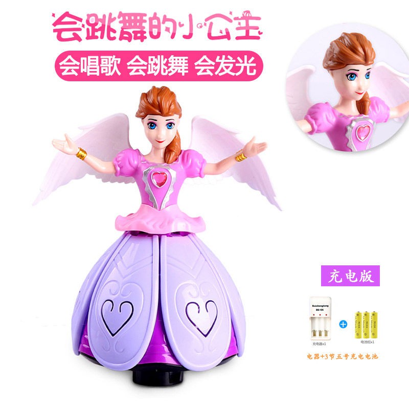 Đồ chơi giáo dụcﺴ☸❡Bé nữ 1-3 tuổi hát múa công chúa búp bê Barbie quà tặng sinh nhật gái 4-6