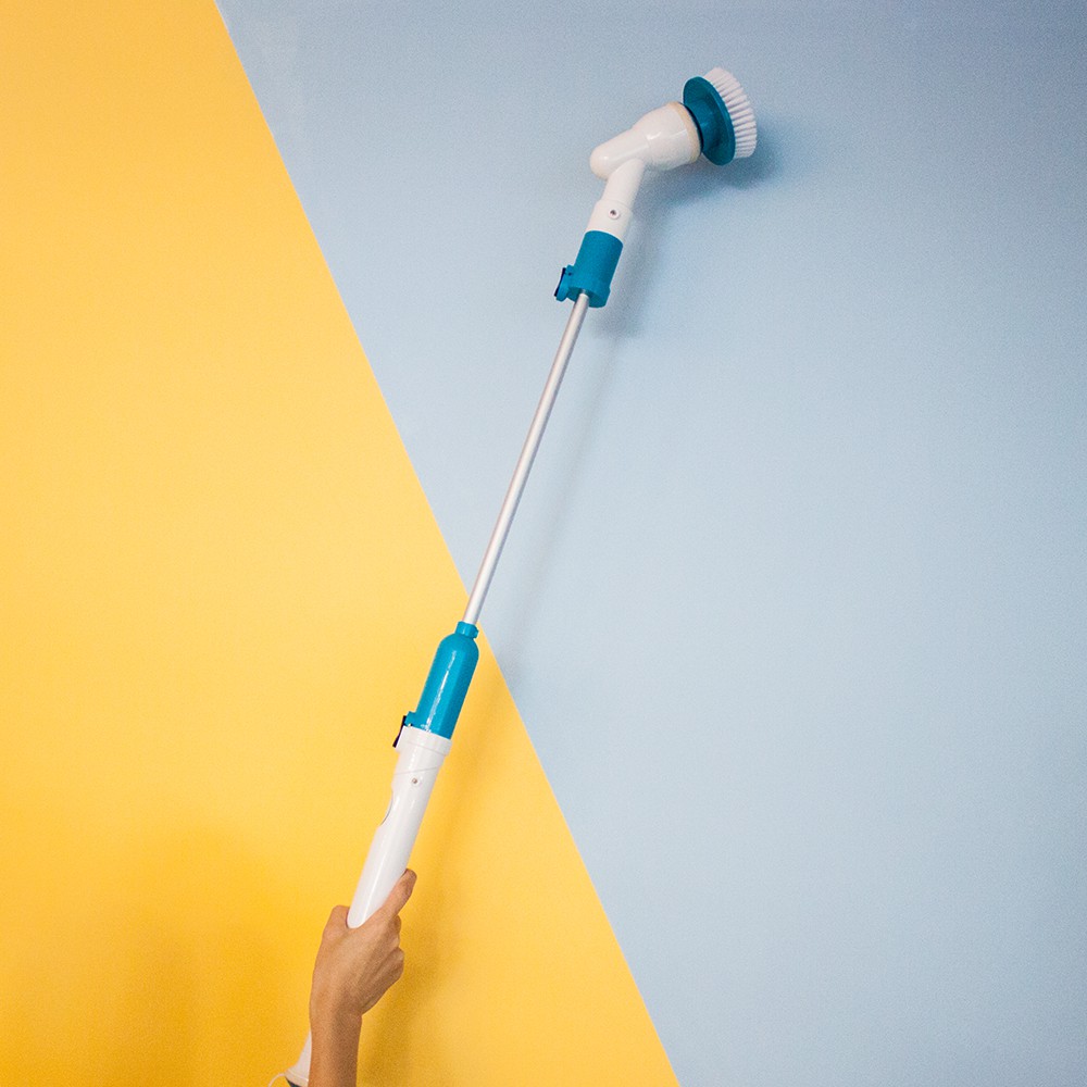 Bàn chải điện vệ sinh nhà cửa đa năng không dây