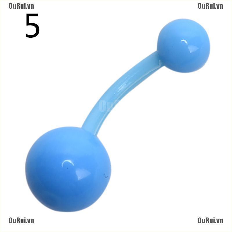 Set 12 Phụ Kiện Trang Trí Rốn Nhiều Màu Sắc