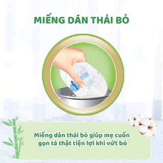 tã DÁN Molfix thiên nhiên (XS72, S80, M76, L68, XL62, XXL56)