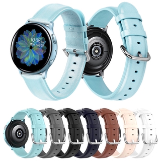 Dây đeo đồng hồ bằng da thay thế cho Samsung Galaxy Watch 3 45mm 22mm 46mm