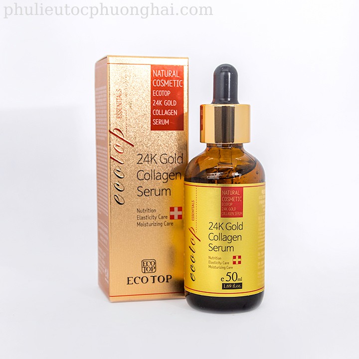 Serum lão hóa 24k gold collagen - Eco Top 24k Gold Collagen Serum