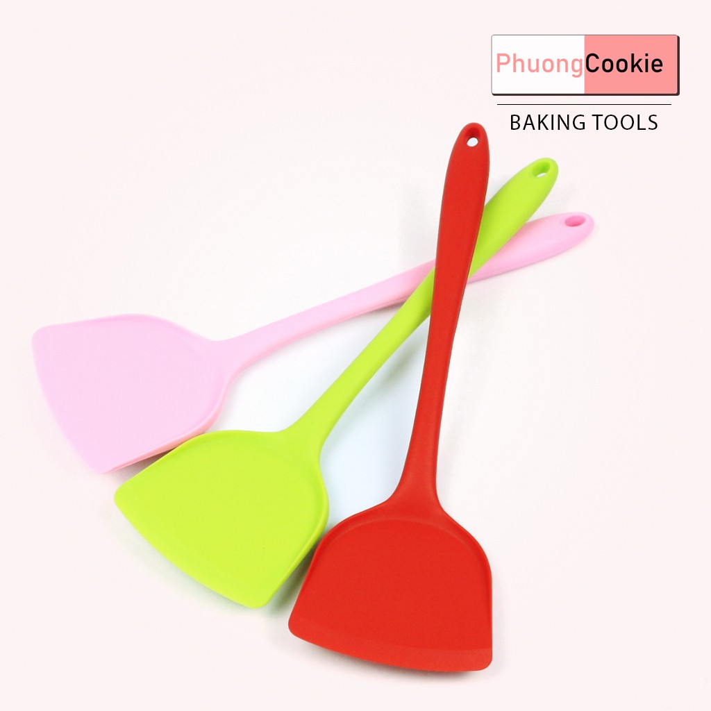 Vá sạn silicon chịu nhiệt xúc bánh, chiên, xào, nấu ăn | BigBuy360 - bigbuy360.vn